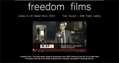 Desktop Screenshot of freedomfilms.co.uk